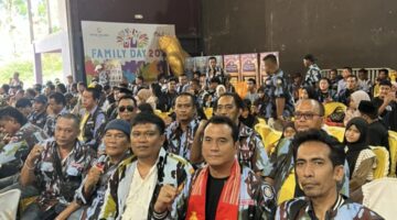 Ketua Ransus IPK Tanjung Rejo Agus Santoso Bersama PAC IPK Medan Sunggal Hadiri Pelantikan DPD IPK Kabupaten Tanah Karo