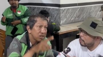 Dari Antrean BBM Menuju Meja Makan Gratis, Kepedulian Dapur Umum GRIB Jaya Medan Hangatkan Hati Para Ojol