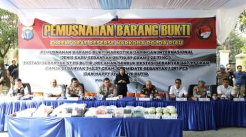 Polda Riau Musnahkan Narkoba Rp69,7 Miliar, Gagalkan Jaringan Internasional dan Selamatkan Hampir Sejuta Jiwa
